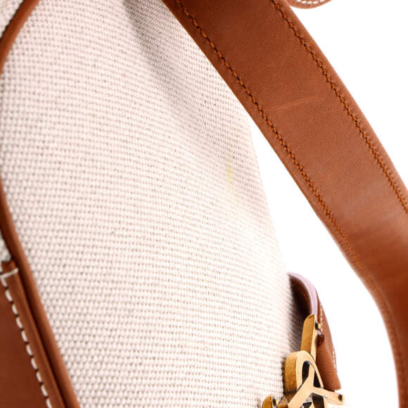 Saint Laurent Small Le 5 a 7 Hobo Canvas - Picture 7 of 7